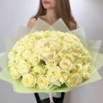 Букет из 55 роз 
